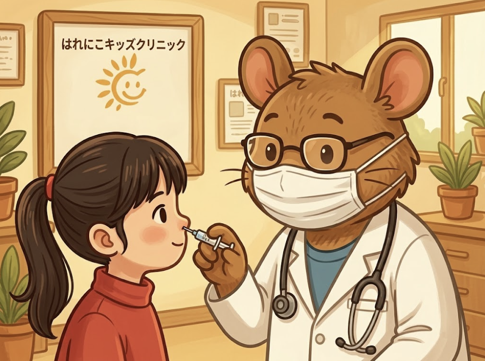 注射のいらないインフルエンザ予防接種：フルミストとは？🤔💡