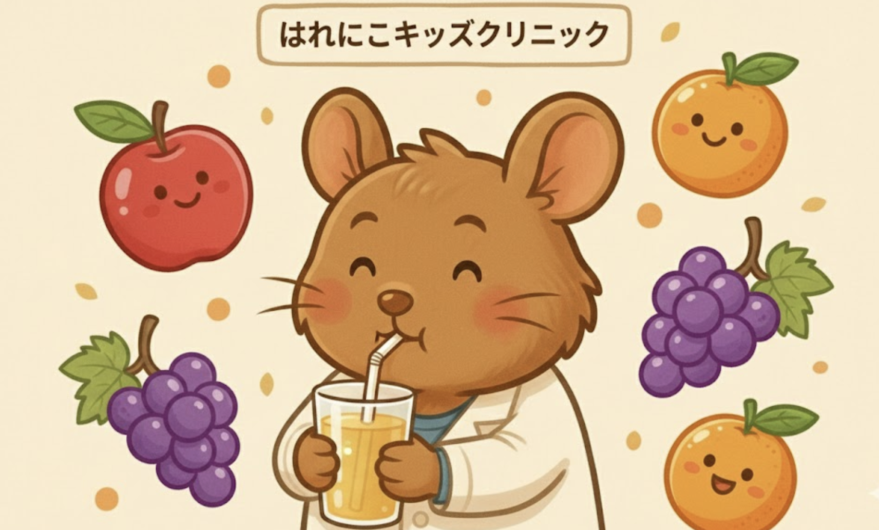 🍹「ジュースなら飲む」お子さまのために：便秘や風邪のとき、100%リンゴジュースは救世主！？