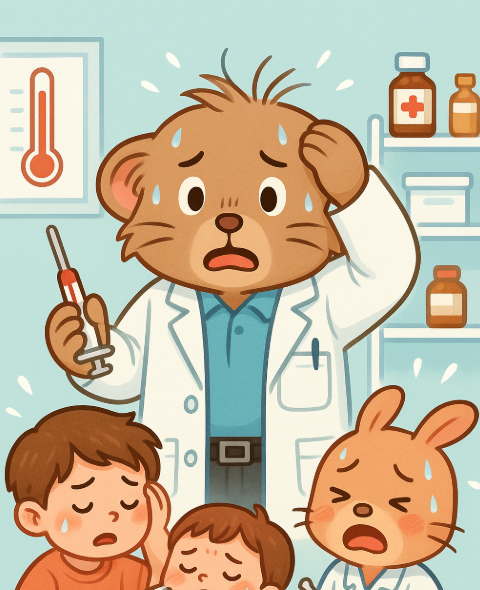 【発熱外来混雑中⚠️受診前のお願いとご案内】