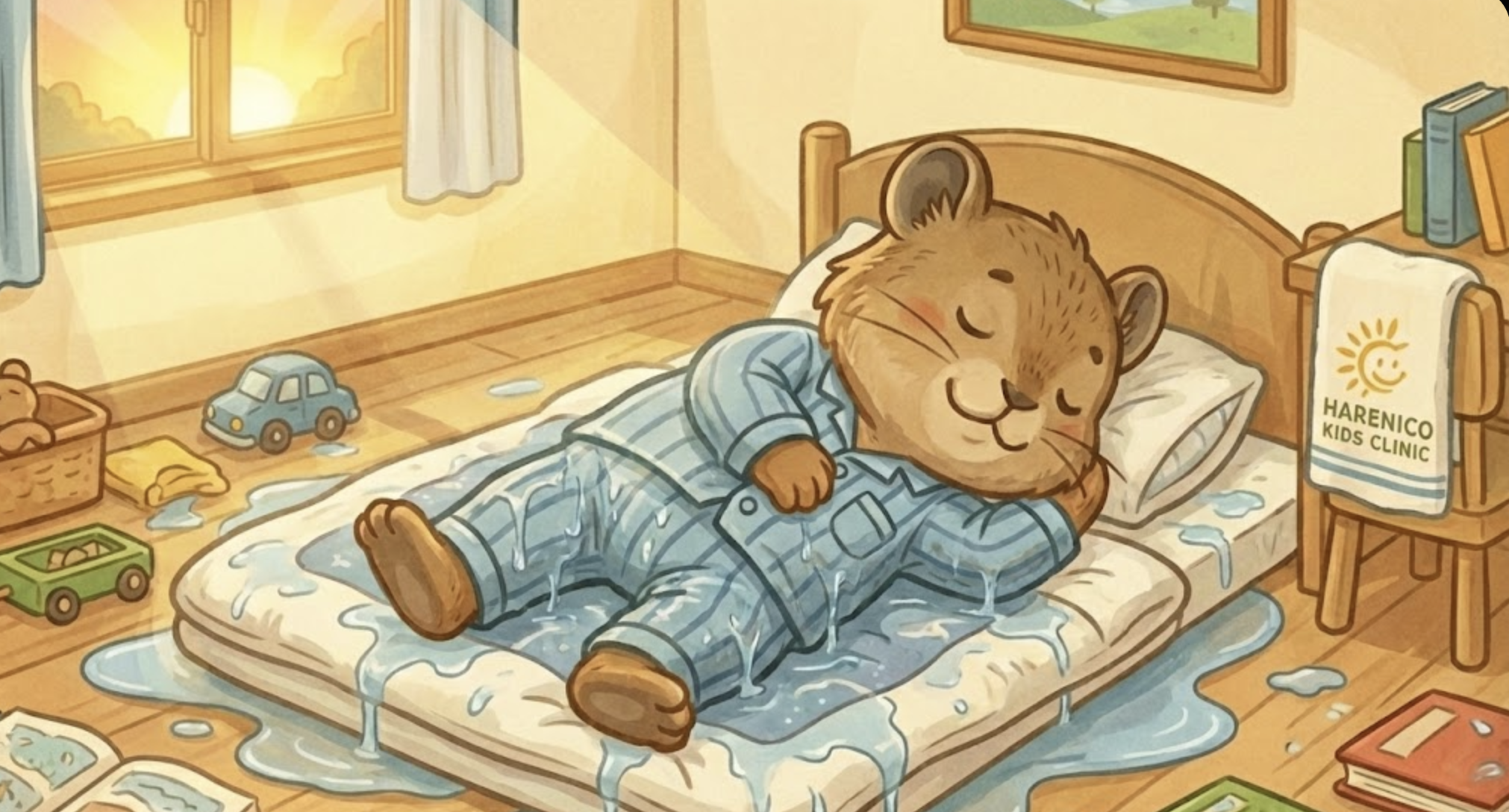 「夜尿(おねしょ)🌙は病気？」