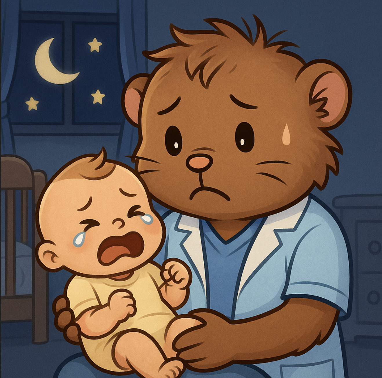 子供の夜泣き、どうすればいい？原因と今日からできる対処法