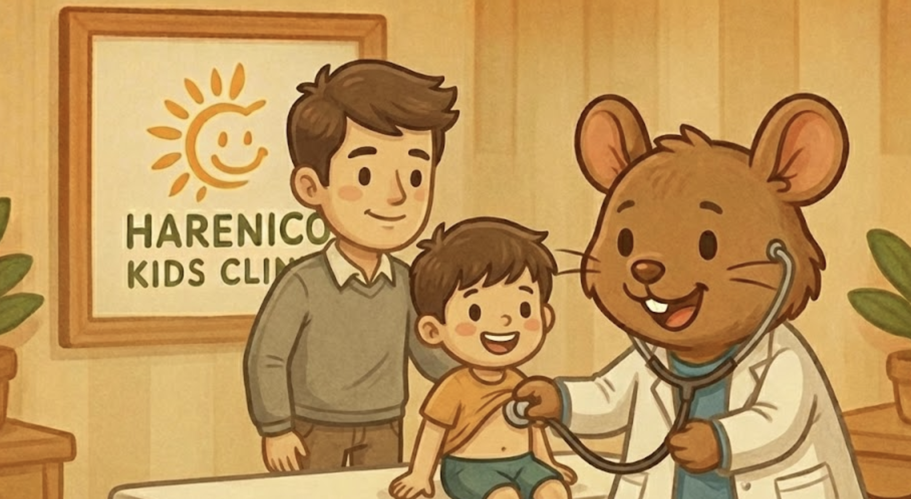 【忙しいパパママへ｜親子で診察OK！】