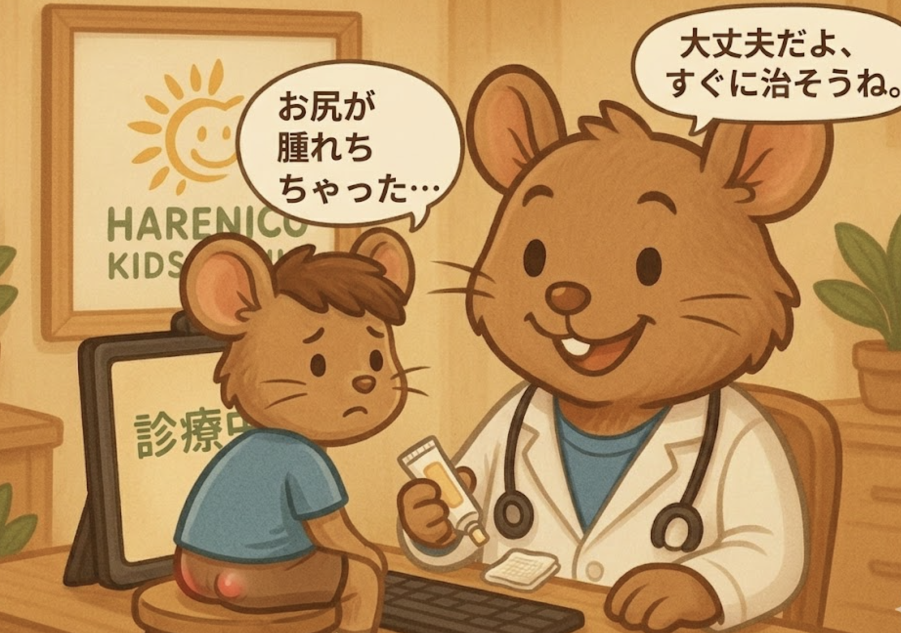 肛門周囲膿瘍（おしりの横の腫れ・うみ）Q&A 👶🫧
