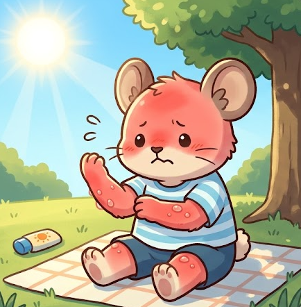 【子どもの日焼け】紫外線が肌に与えるダメージと対策🌞